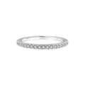 Moissanite Stacking Band