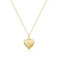 Heart Pendant Star Necklace