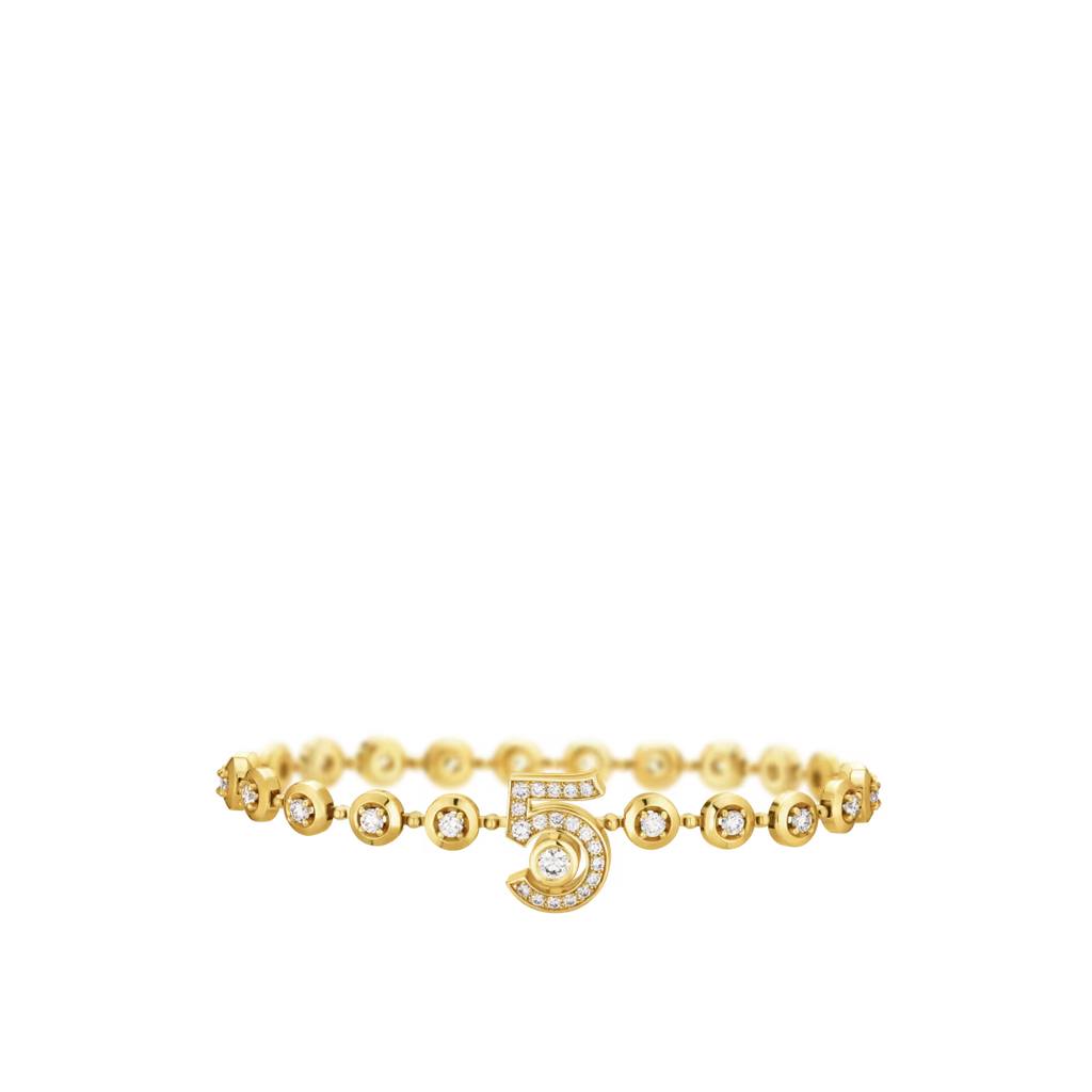 Chanel Eternal N鎺� Diamond Line Bracelet