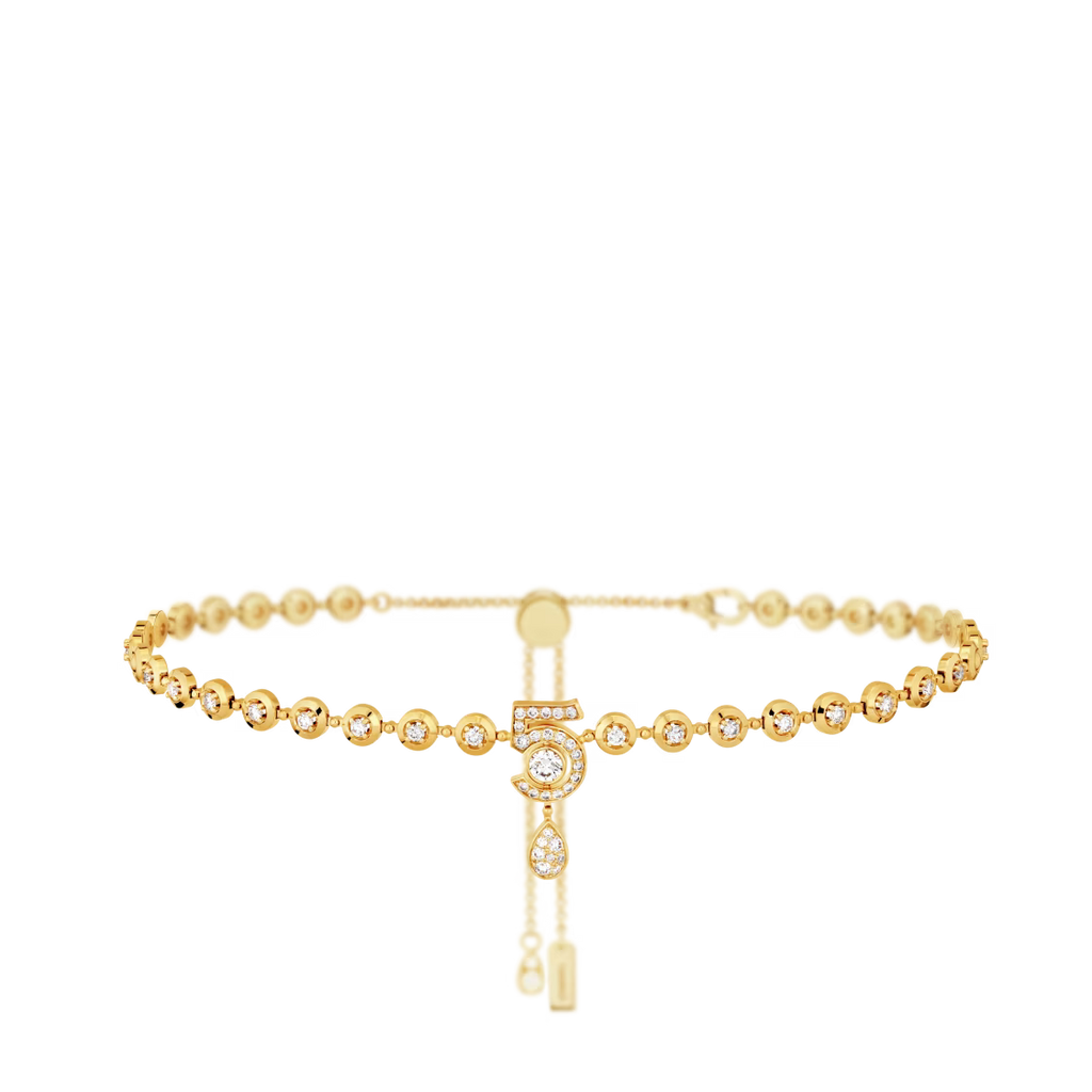 Chanel Eternal N鎺� Diamond Line Necklace